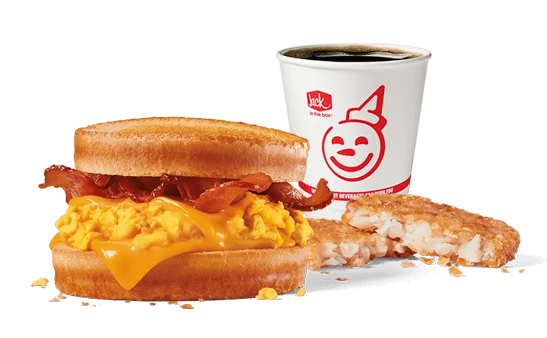 Bacon, Egg & Cheese Scrambler Combo