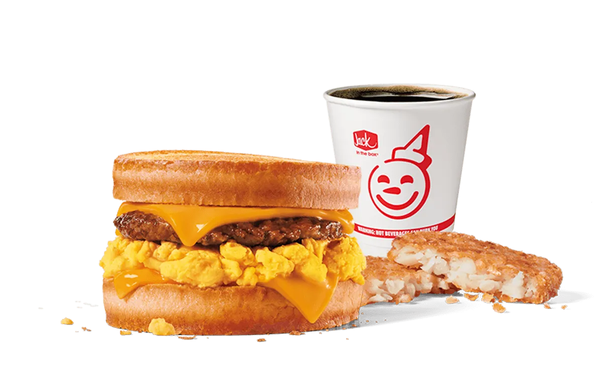Sausage, Egg & Cheese Scrambler Combo