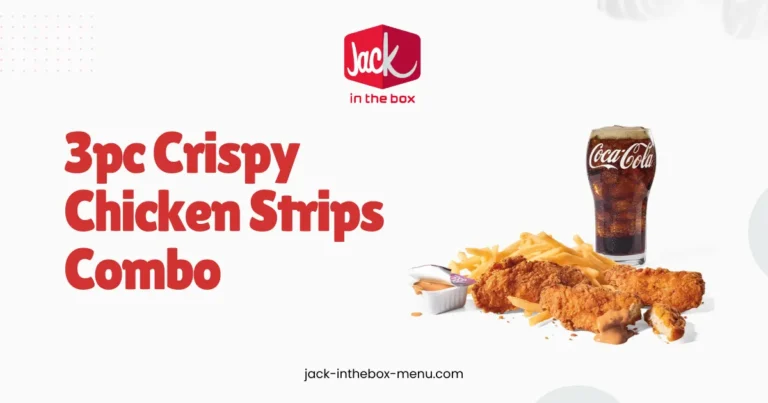 3pc Crispy Chicken Strips Combo