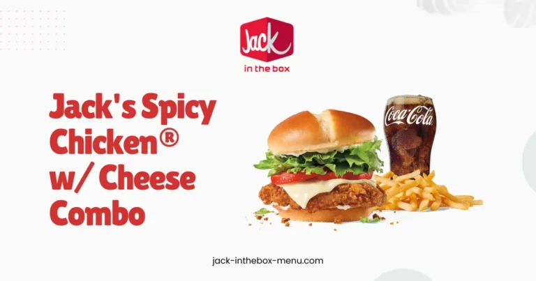 Jack's Spicy Chicken® w/ Cheese Combo