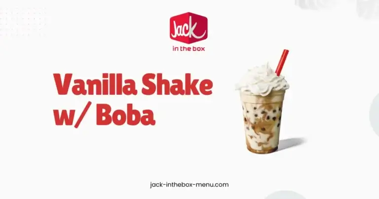 Vanilla Shake w/ Boba