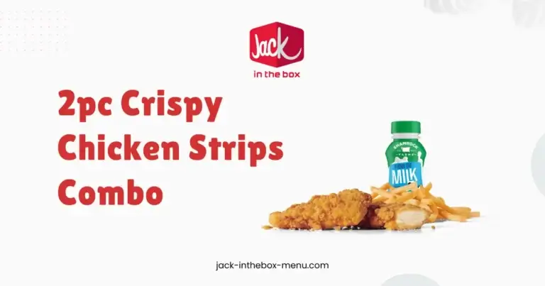 2pc Crispy Chicken Strips Combo