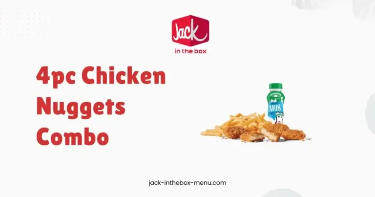 4pc Chicken Nuggets Combo