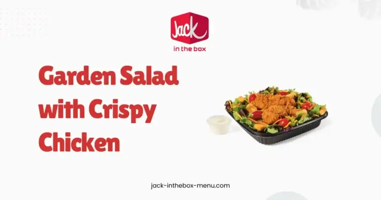 Garden Salad with Crispy Chicken