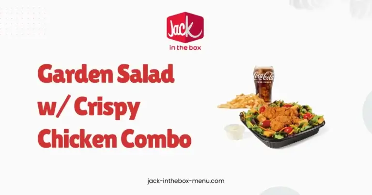 Garden Salad w/ Crispy Chicken Combo