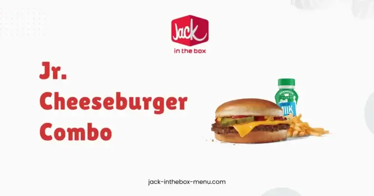 Jr. Cheeseburger Combo