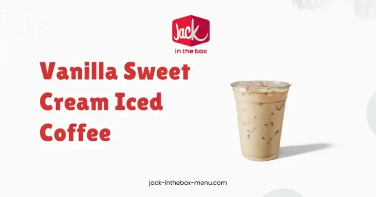 Vanilla Sweet Cream Iced Coffee