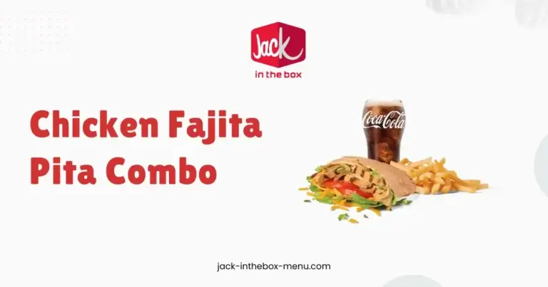 Chicken Fajita Pita Combo