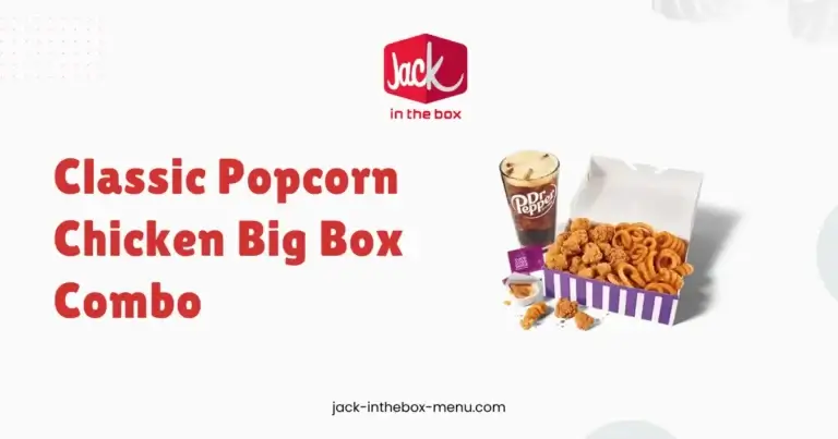 Classic Popcorn Chicken Big Box Combo