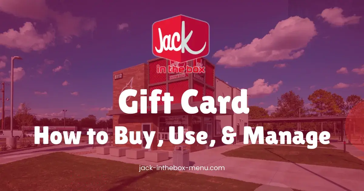 Jack in the Box Gift Card