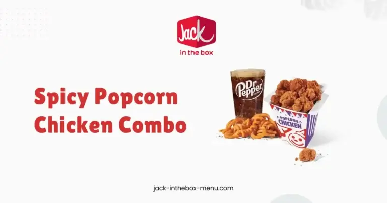 Spicy Popcorn Chicken Combo